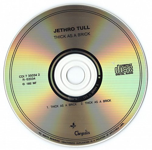Jethro Tull - Thick As A Brick